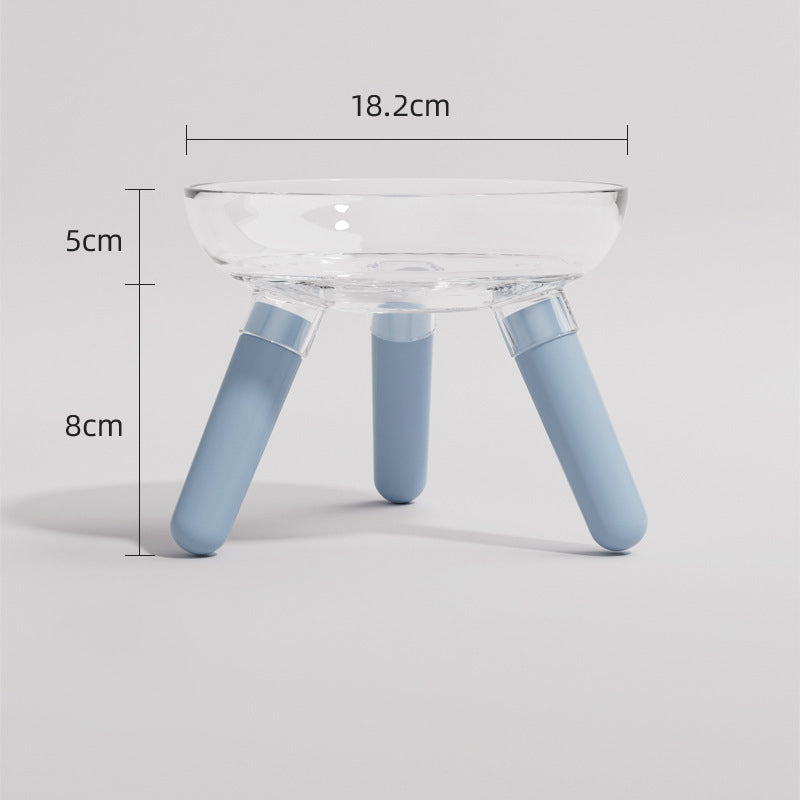 The Ultimate Pet Feeding Experience: Introducing Our Anti Knock Transparent Glass Pet Feeding Water Bowl