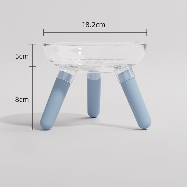 The Ultimate Pet Feeding Experience: Introducing Our Anti Knock Transparent Glass Pet Feeding Water Bowl