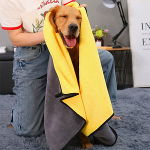 Why Every Pet Owner Needs the Pet Quick Dry Absorbent Bath Towel