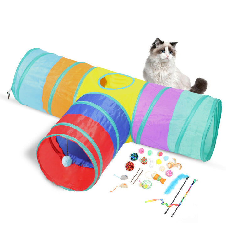 The Ultimate Foldable Pet Tunnel for Your Feline Friends