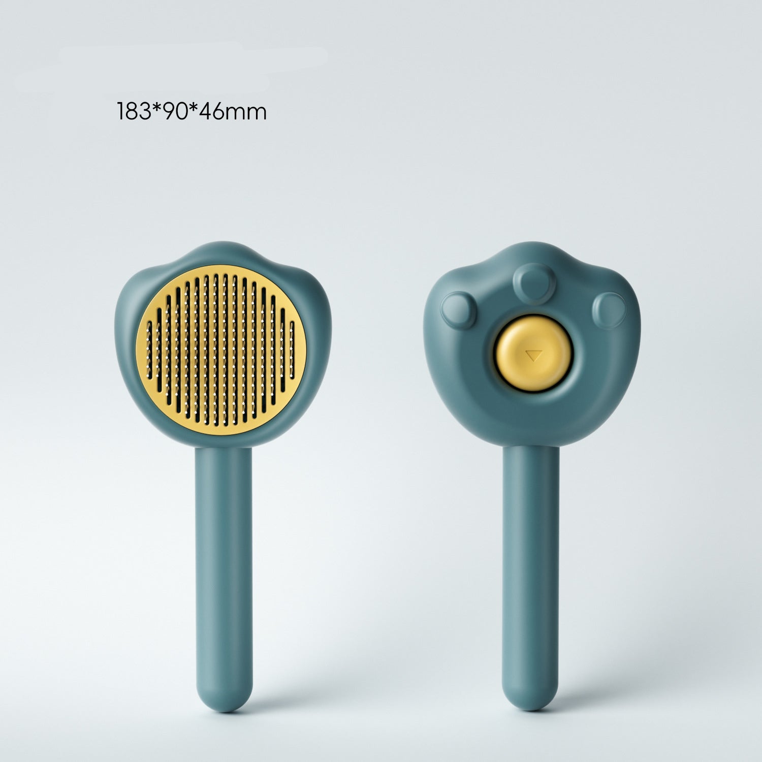 Pet Grooming Comb Self Cleaning Hair Removal Brush Too