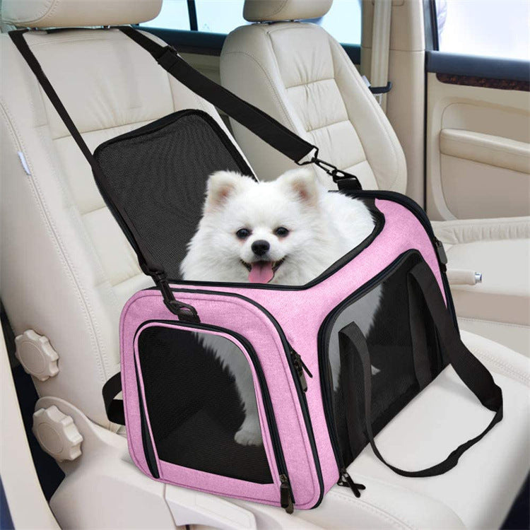 Pet Carrier Foldable Portable Handheld Travel Bag