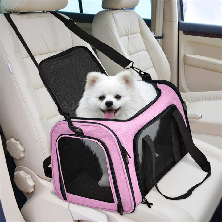 Pet Carrier Foldable Portable Handheld Travel Bag