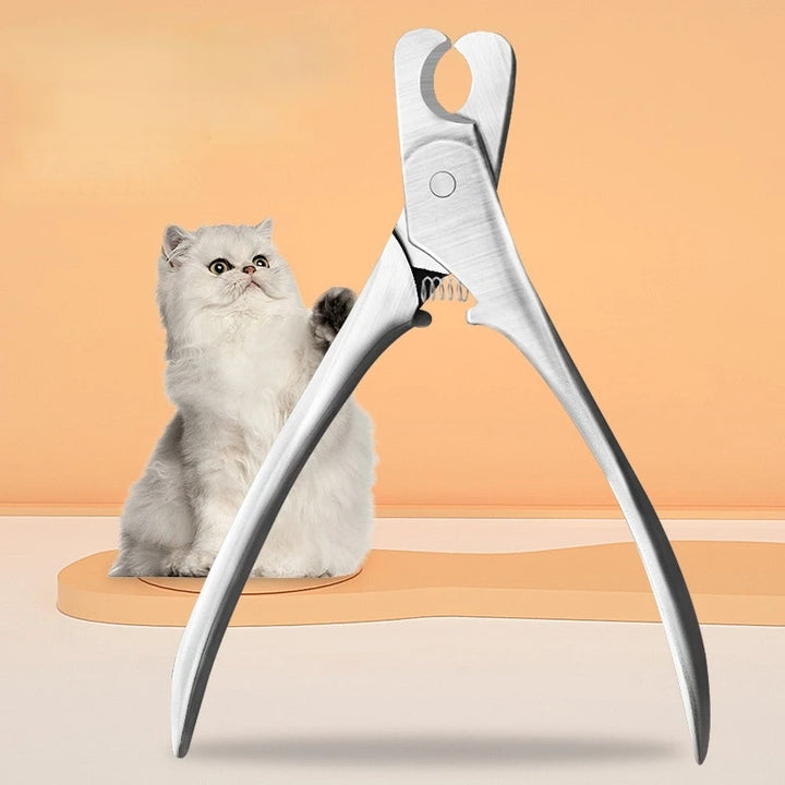 Pet Nail Clipper Professional Safety Stainless Steel Trimmer Tool