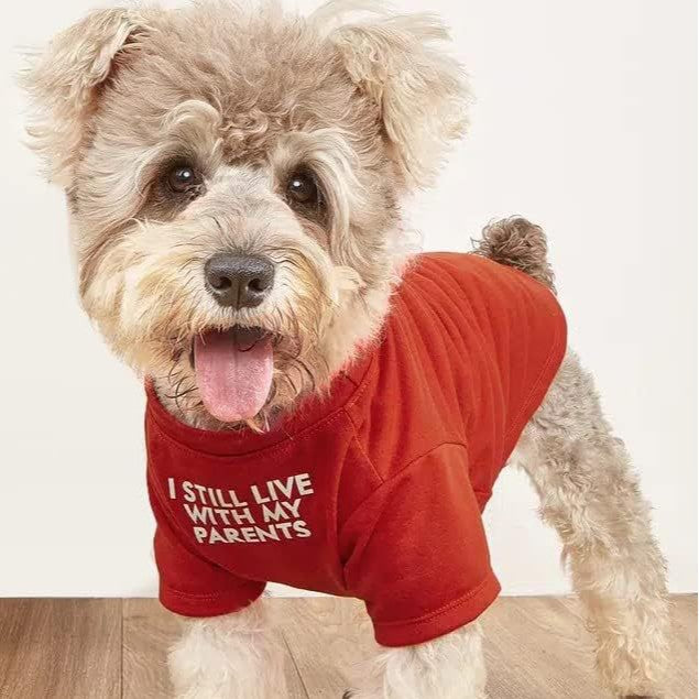 Round Neck Pet T-Shirt