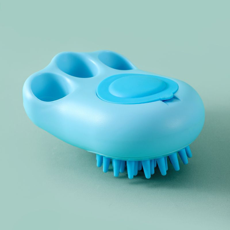 Pet Bath Brush Massage Comb Claw Cleaning Grooming Tool