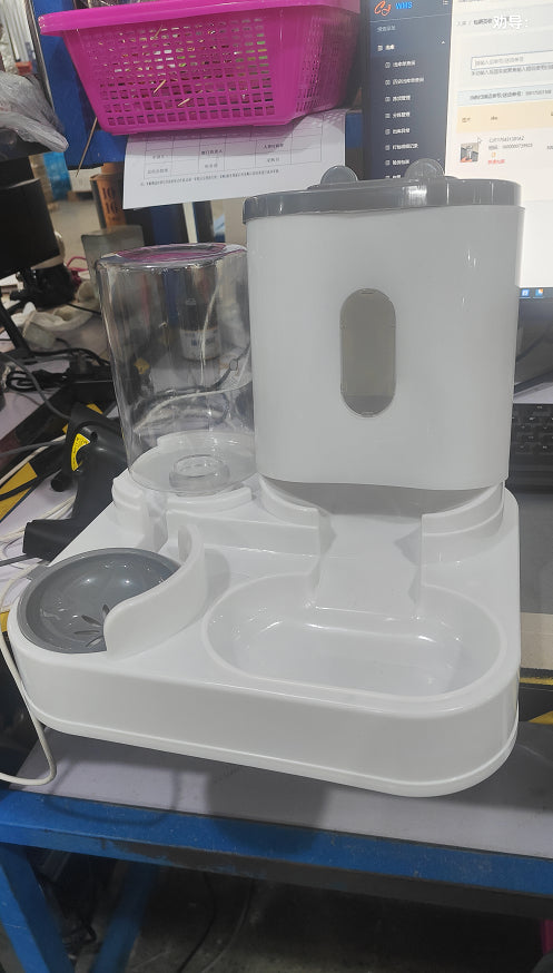 Automatic Pet Feeding And Water Dispenser Bowl