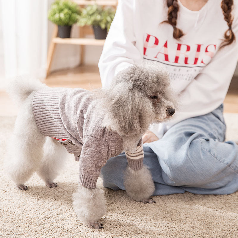 Warm Cozy Pet Sweater Coat