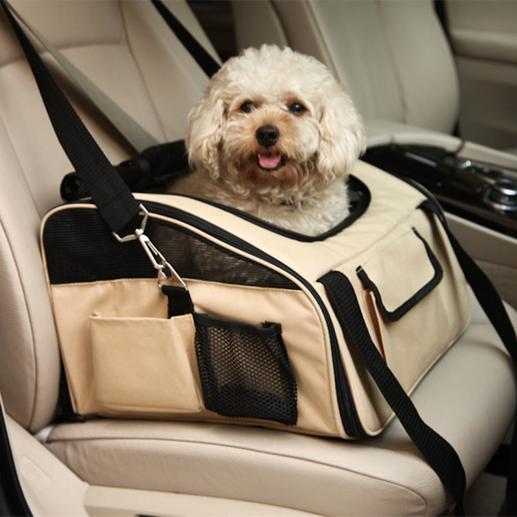 Pet Car Seat Carrier Folding Hammock Travel Bag