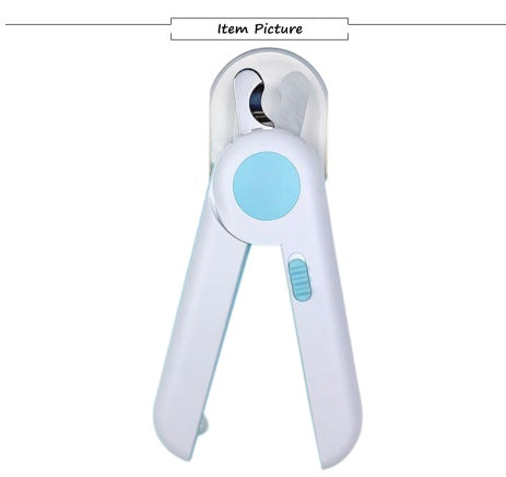 Pet Nail Clipper LED Light Safety Grooming Tool