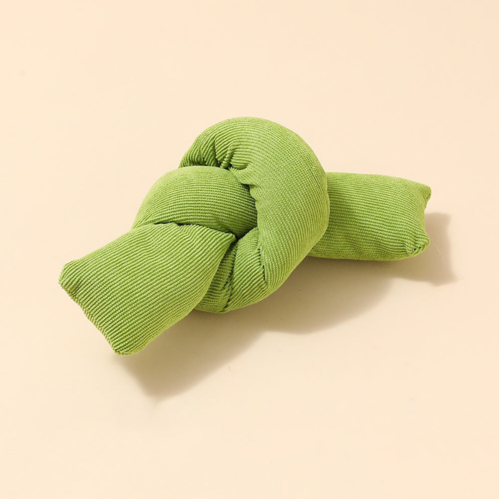 Natural Cotton Knot Rope Tug Chew Interactive Pet Toy