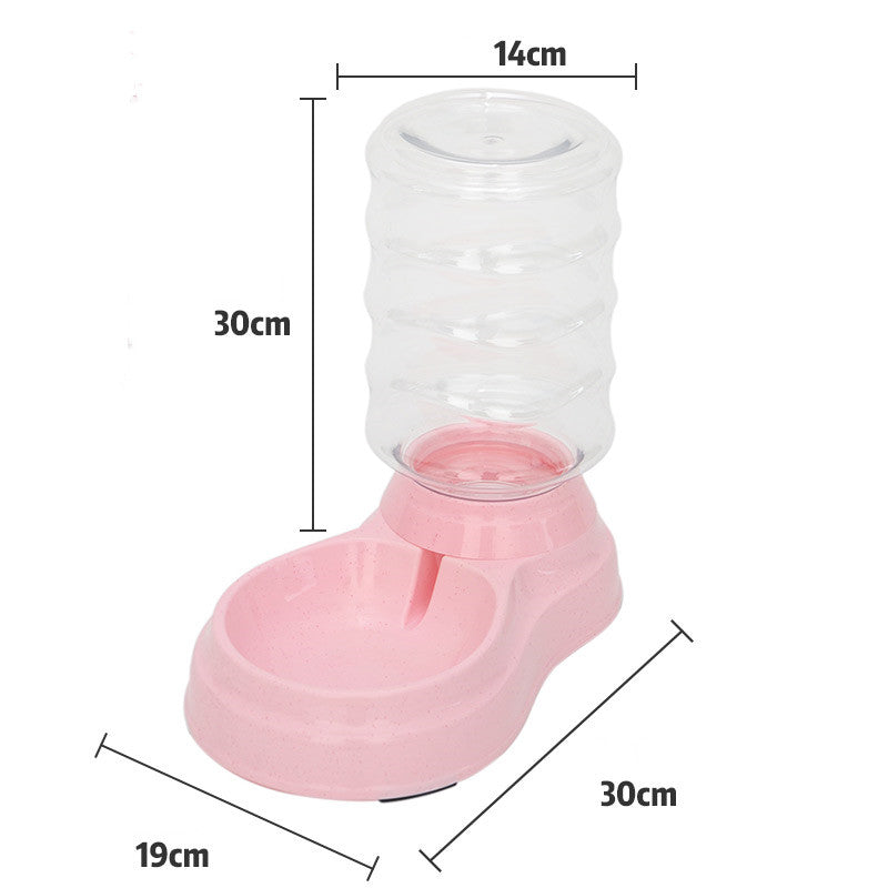 Automatic Bubble Fountain Pet Feeding Water Dispenser Bowl