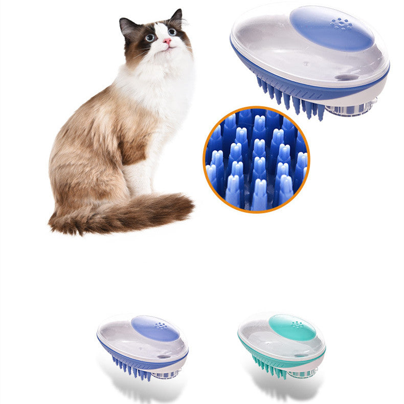 Pet Bath Brush Massage Hair Removal Grooming Beauty Tool