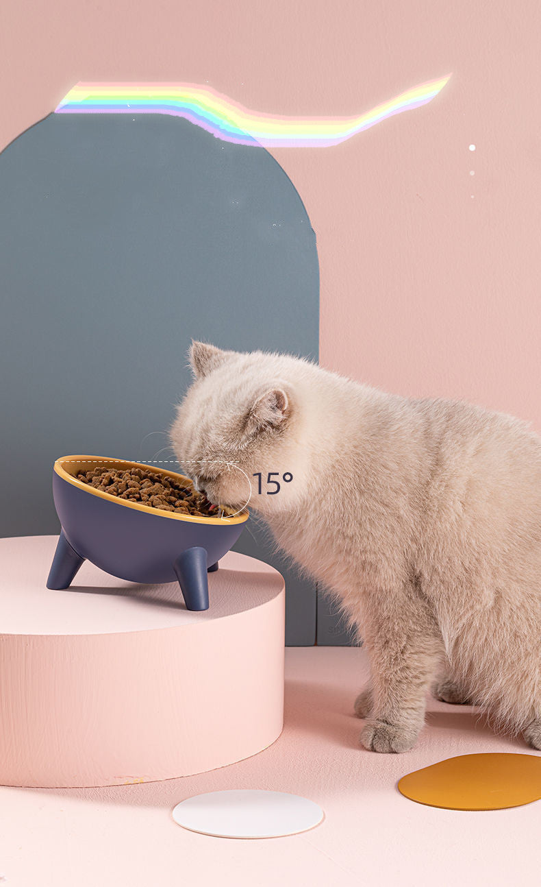 Elevated Stand Pet Feeding Bowl Nordic Style Accessories