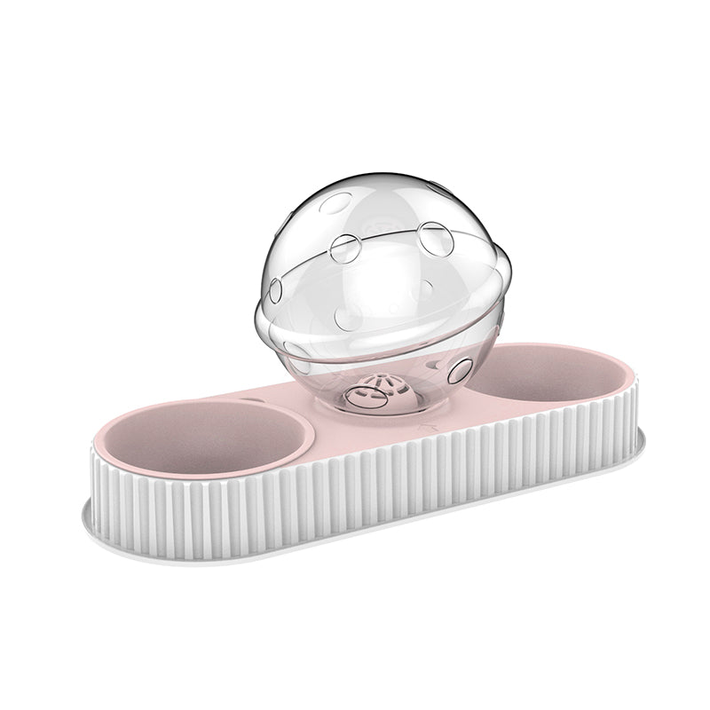 Automatic Plastic Pet Feeding And Water Dispenser Bowl