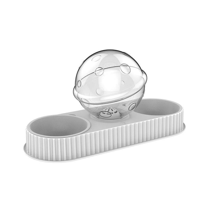 Automatic Plastic Pet Feeding And Water Dispenser Bowl