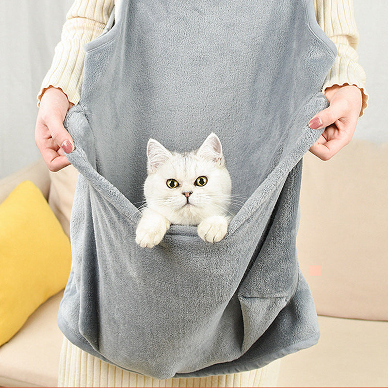 Pet Carrier Outdoor Travel Hanging Apron Bag