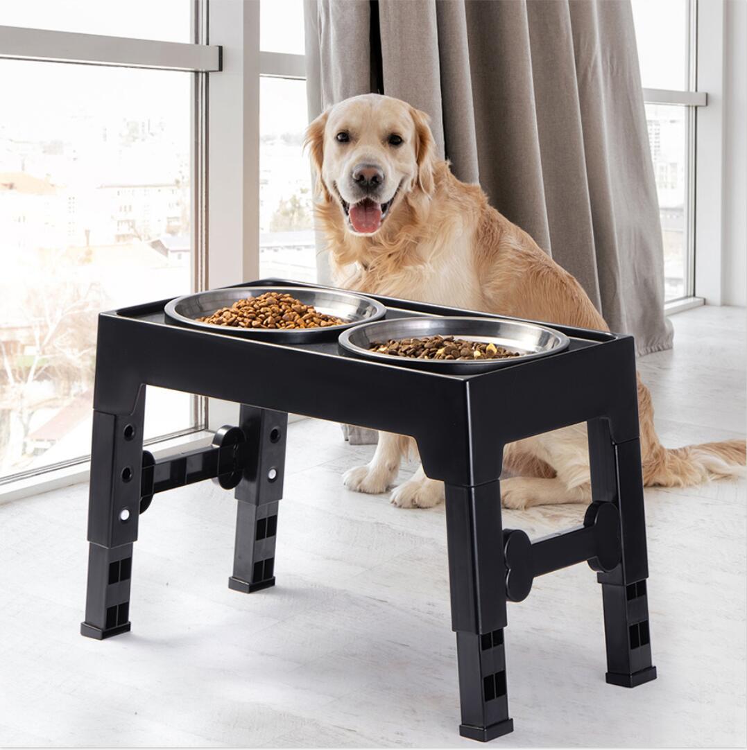 Elevated Anti Tumble Pet Feeding Bowl Neck Support