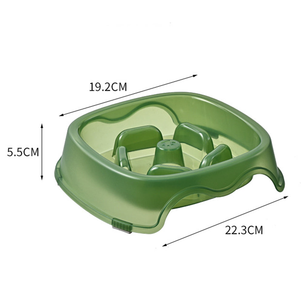Anti Choking Slow Feeding Pet Water Bowl