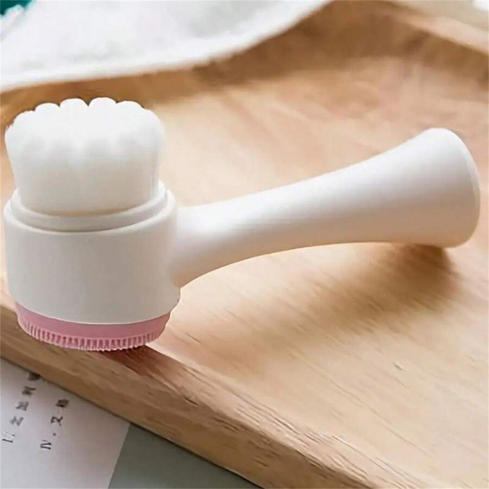 Pet Grooming Brush Nylon Paw Cleaning Massage Tool