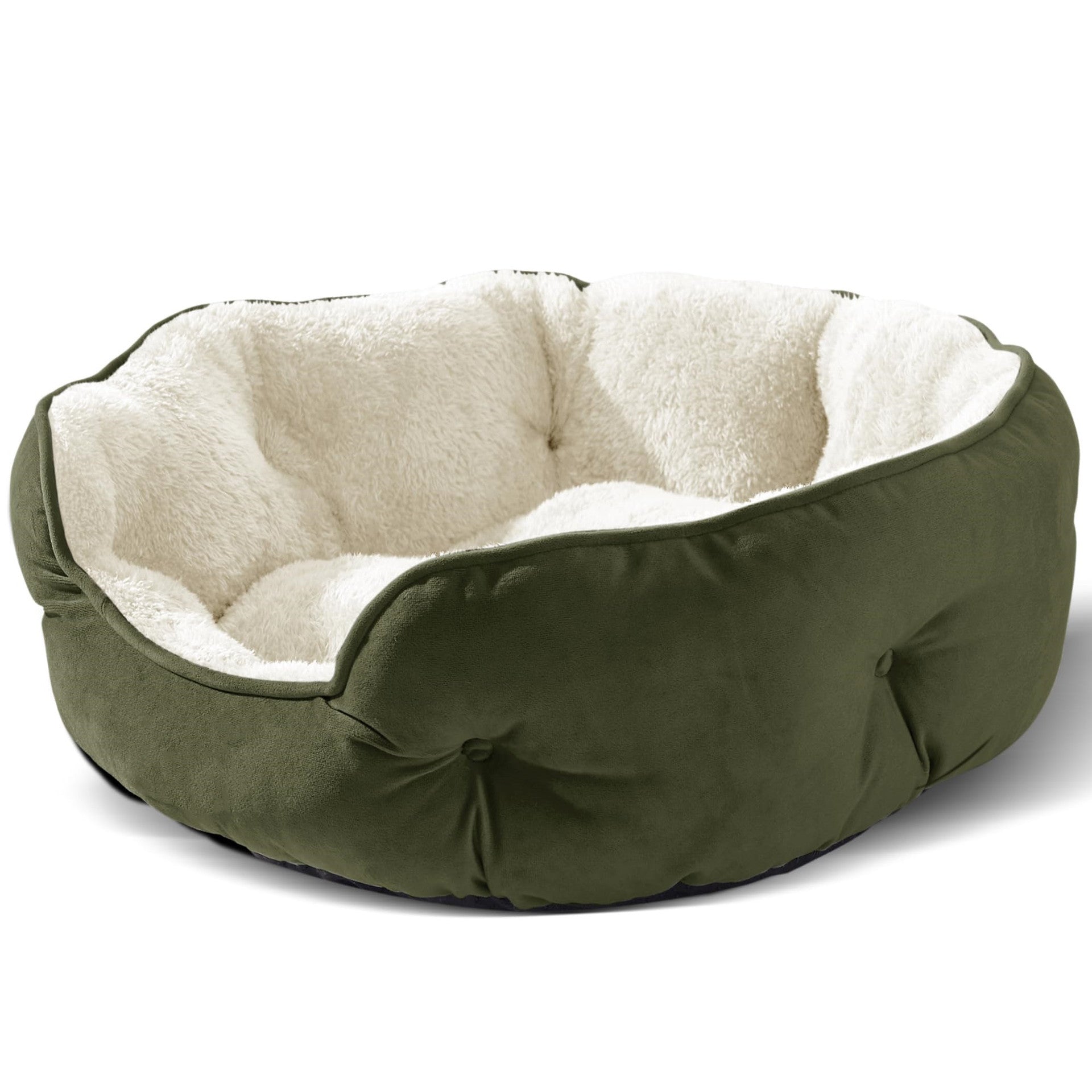 Round Cozy Pet House Bed