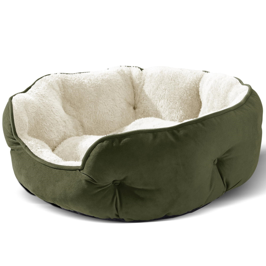 Round Cozy Pet House Bed