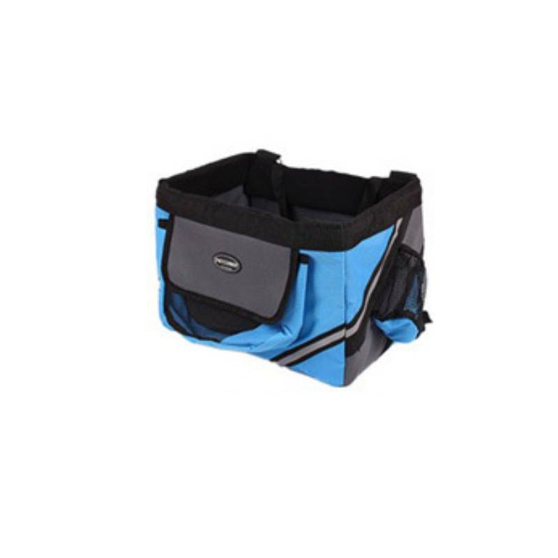 Pet Bicycle Carrier Removable Handlebar Front Basket Bag