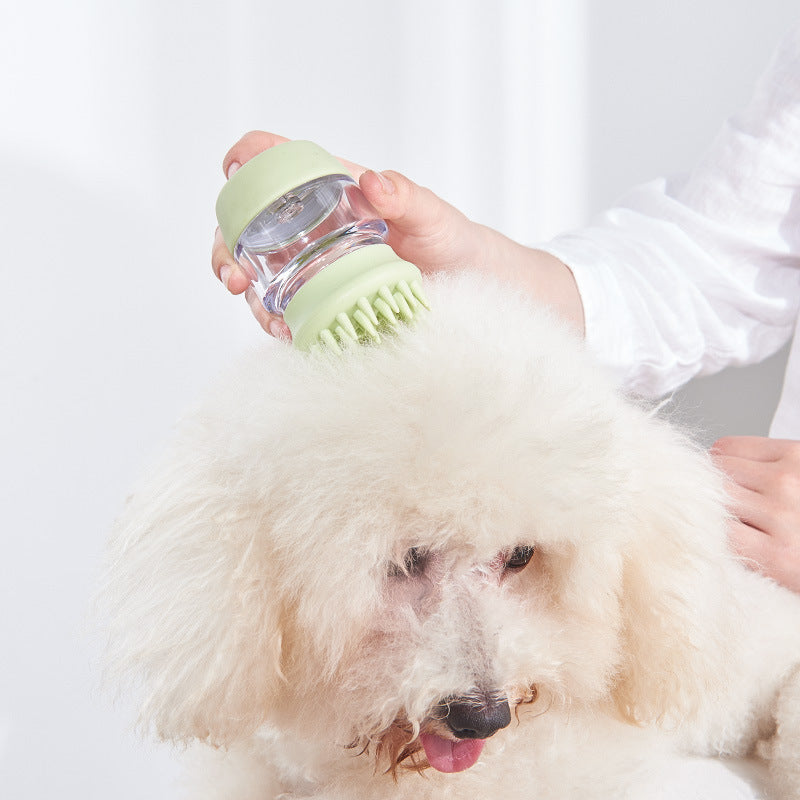 Pet Bath Brush Silicone Massage Cleaning Beauty Tool