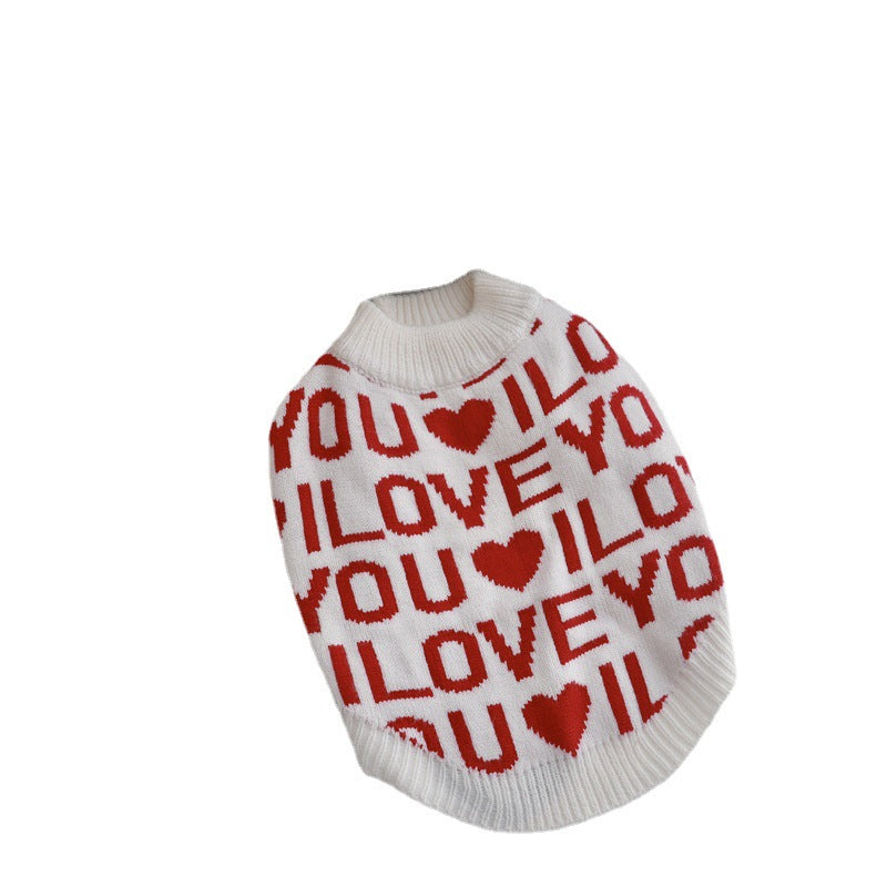 Warm Padded Pet Sweater Clothing