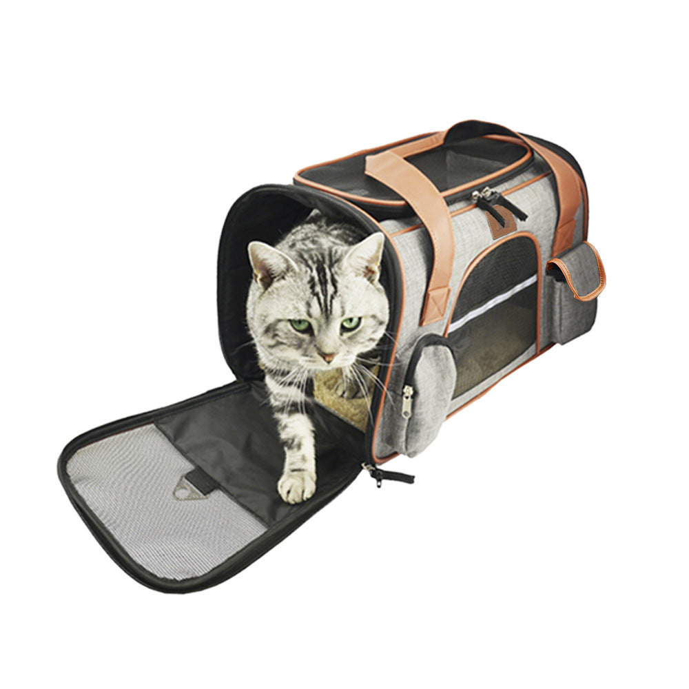 Pet Carrier Travel Car Seat Safety Bag