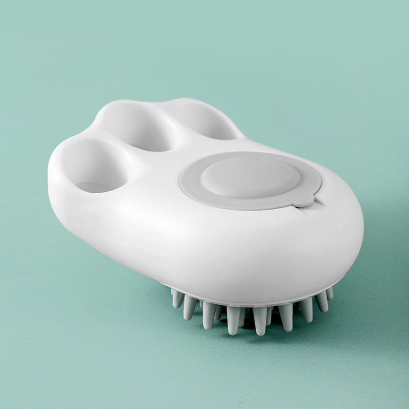 Pet Bath Brush Massage Comb Claw Cleaning Grooming Tool