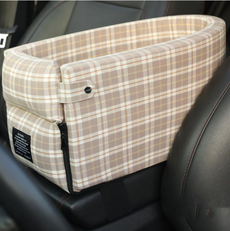 Pet Car Seat Carrier Non Slip Booster Travel Bed
