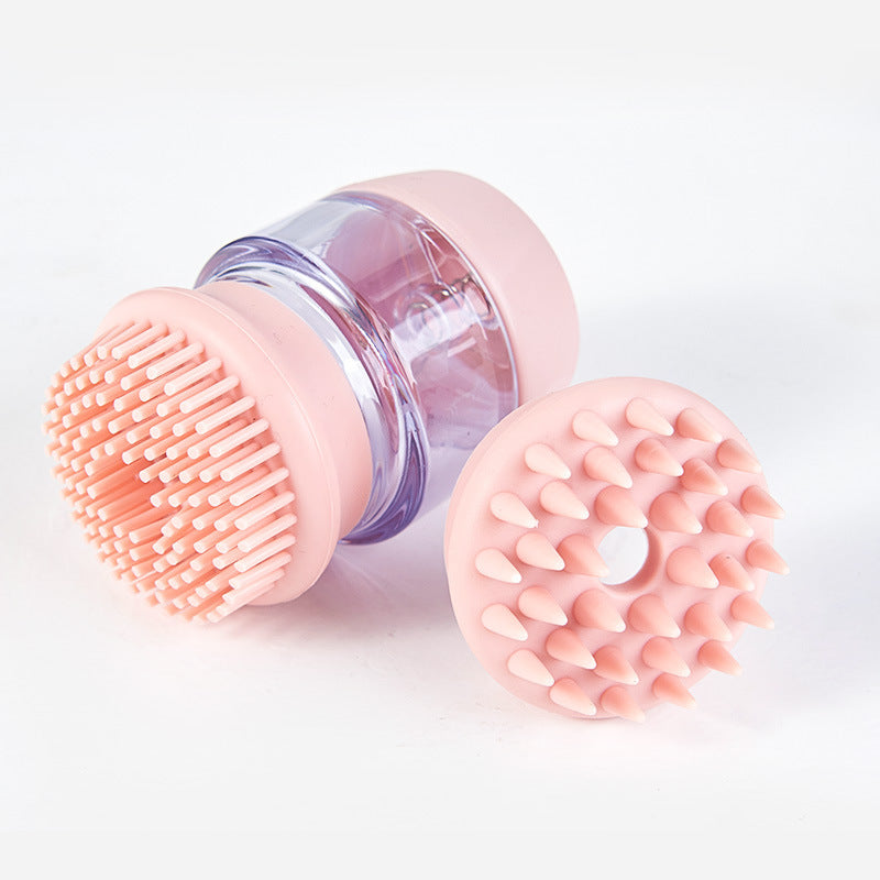 Pet Bath Brush Silicone Massage Cleaning Beauty Tool