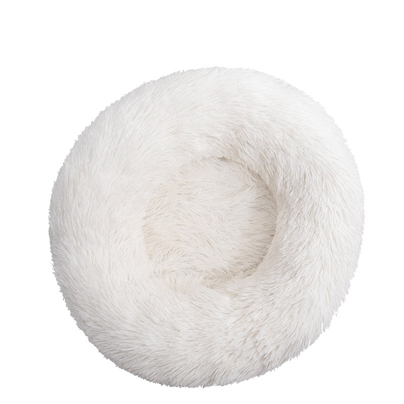 Round Cotton Warm Winter Pet Sleeping Bed