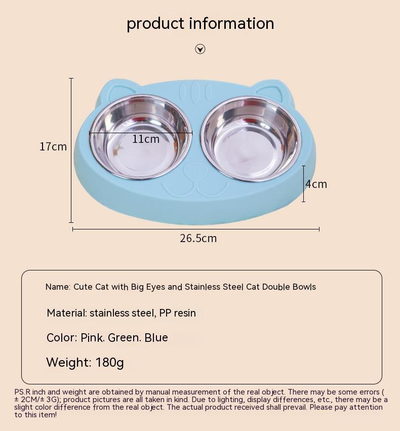 Pet Feeding And Water Bowl Basin