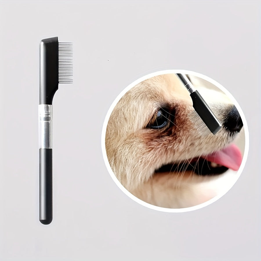 Pet Eye Grooming Brush Soft Tear Stain Remover Comb Tool