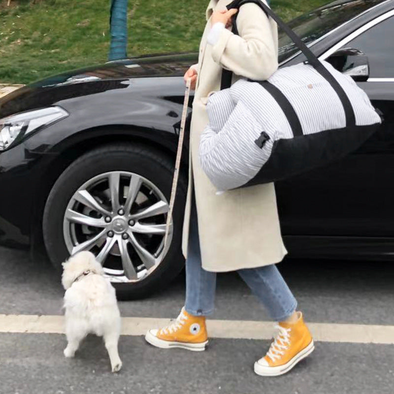 Pet Travel Safety Car Carrier Bag