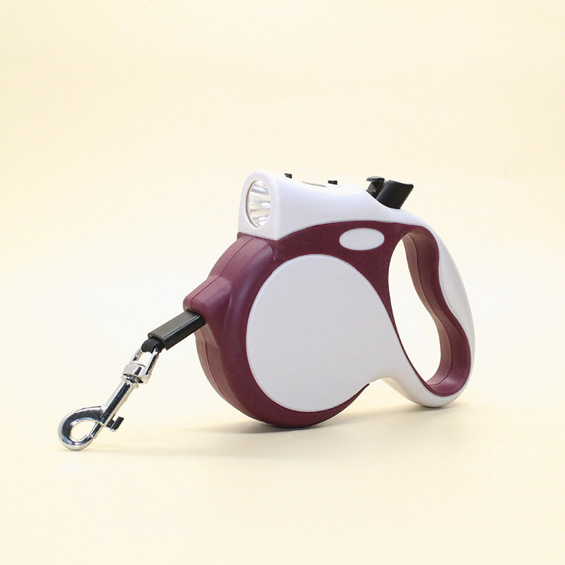 Light Retractable Pet Leash Rope