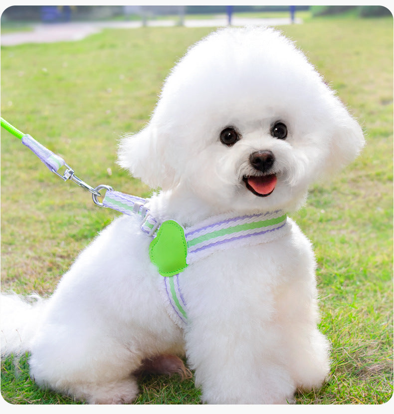 Breathable Summer Vest Style Pet Harness Leash