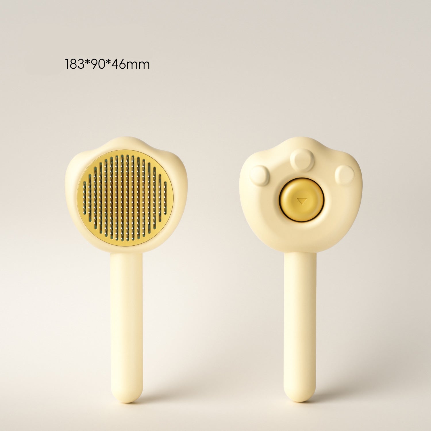 Pet Grooming Comb Self Cleaning Hair Removal Brush Too