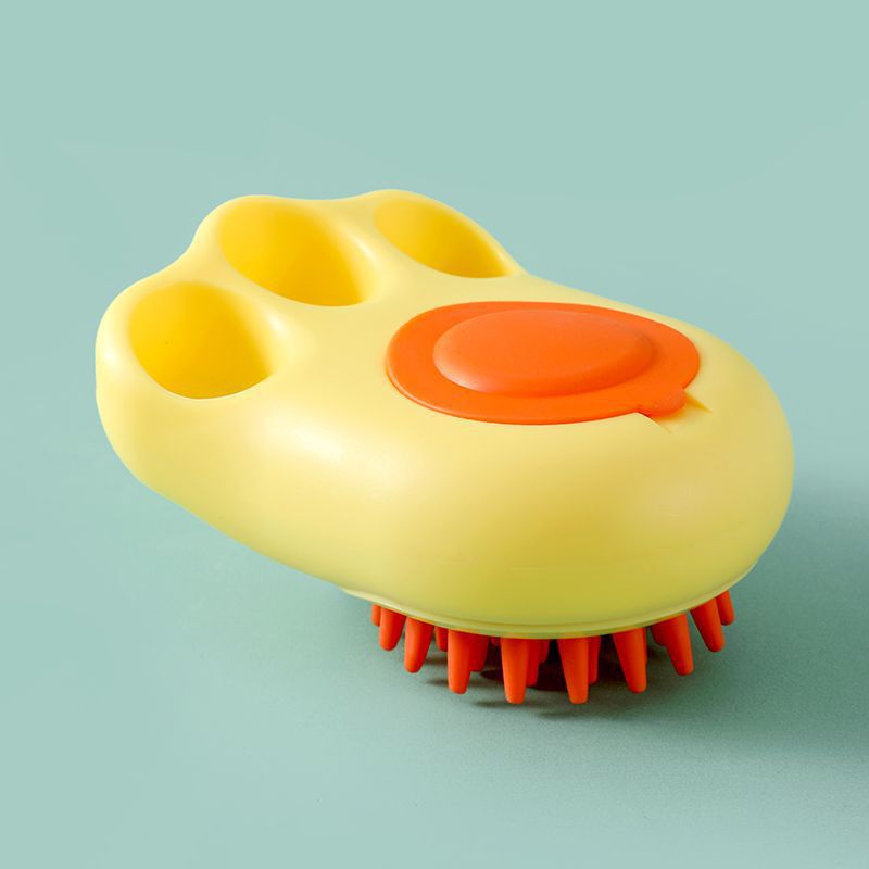 Pet Bath Brush Massage Comb Claw Cleaning Grooming Tool