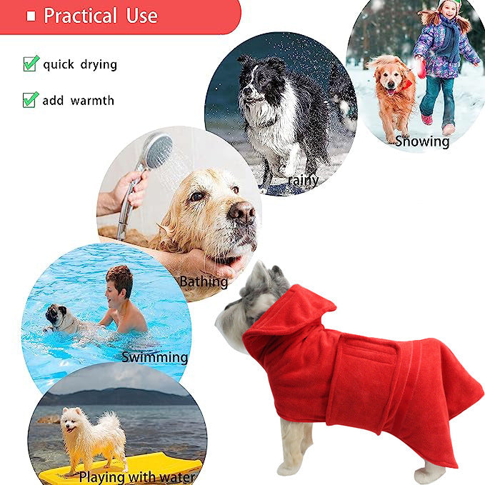 Pet Bath Towel Super Absorbent Quick Dry Fiber Cloth