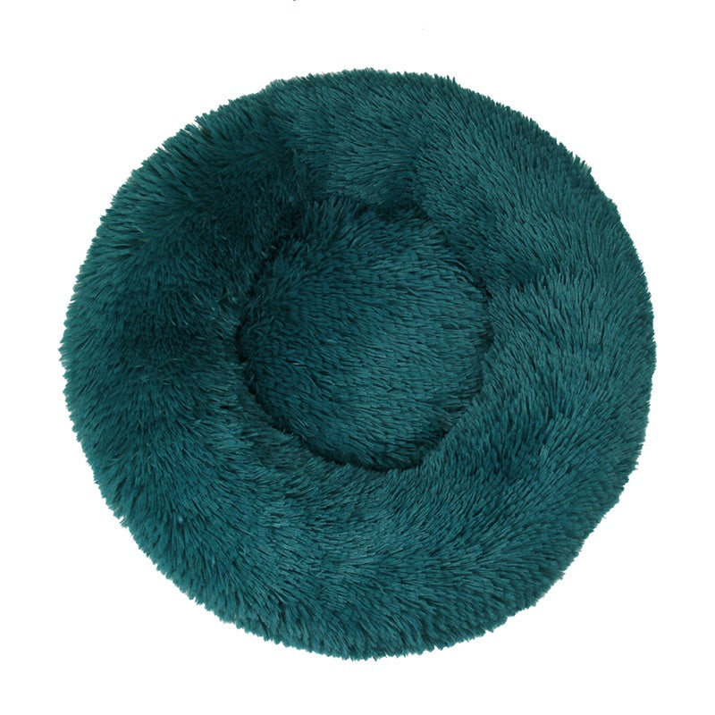 Round Cotton Warm Winter Pet Sleeping Bed
