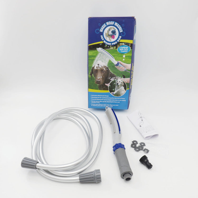 Pet Bath Brush Shower Water Hose Cleaning Tool