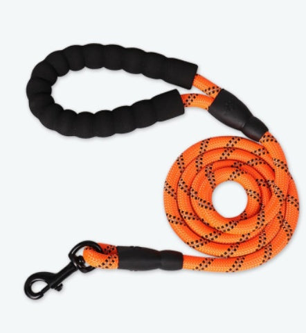 Pet Reflective Leash Safety Walking Training Tool