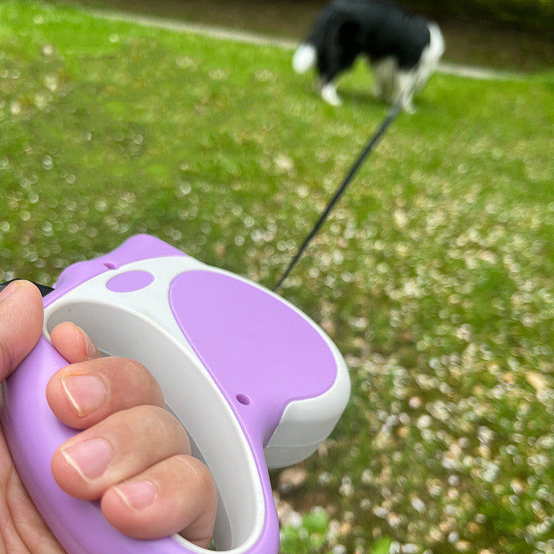 Light Retractable Pet Leash Rope