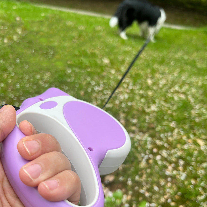 Light Retractable Pet Leash Rope
