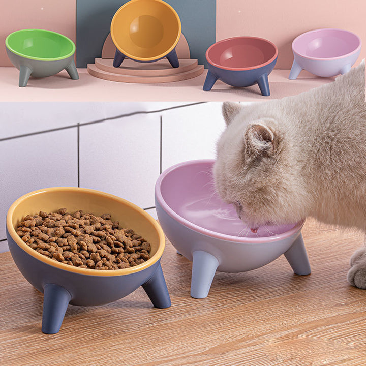 Elevated Stand Pet Feeding Bowl Nordic Style Accessories