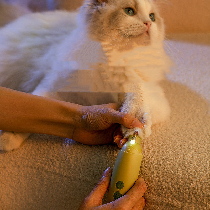 Pet Nail Grinder Electric Grooming Tool Safe Trimming