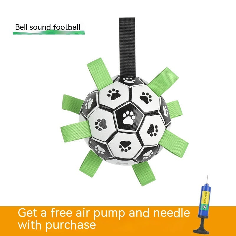 Interactive Football Training Bite Chew Teething Pet Ball Toy